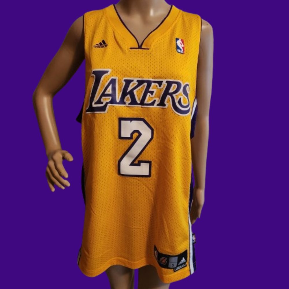 EUC Los Angeles Lakers Derek Fisher jersey